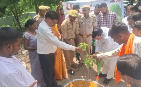पर्यावरण संरक्षण हम सबकी जिम्मेदारी, कछौना वन रेंज में 5 करोड़ पौधे लगाने का लक्ष्य - विधायक रामपाल वर्मा