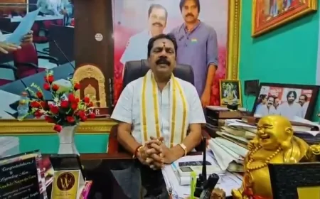 "నాపై చెప్పులతో ఆలయంలోకి వెళ్లిన ఆరోపణలు అసత్యం" – దేవస్థానం చైర్మన్ డా. కందుల నాగరాజు