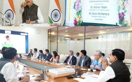 पीथमपुर में हेलियन ग्रुप की भारत की पहली मैन्युफैक्चरिंग यूनिट का भूमिपूजन, 2000 करोड़ के निवेश से मिलेंगे 1000 से अधिक रोजगार