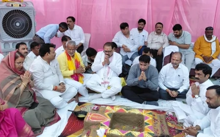 हाथरस को मिली अटल कन्वेंशन सेंटर की सौगात, प्रभारी मंत्री ने किया भूमि पूजन