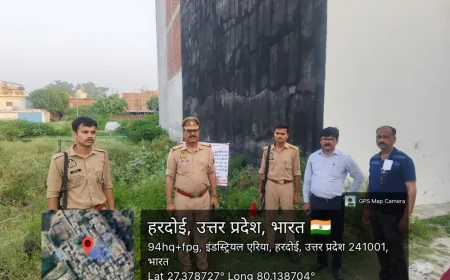 पुलिस की बड़ी कार्रवाई: गैंगस्टर कुलदीप अग्रवाल की ₹33.96 लाख की संपत्ति कुर्क, इनोवा कार और प्लॉट जब्त