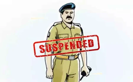 बस परिचालक से अभद्रता पड़ी भारी, सिपाही निलंबित