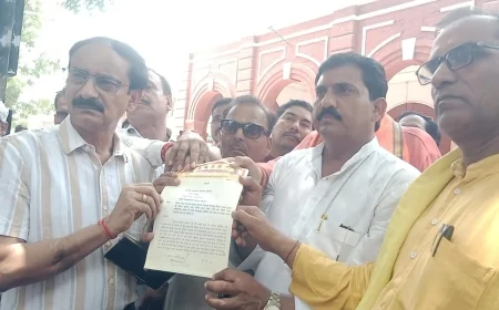 भरत भूषण तिवारी की मौत उच्चस्तरीय जांच की मांग, ब्राह्मण महासभा ने राष्ट्रपति-प्रधानमंत्री को सौंपा ज्ञापन