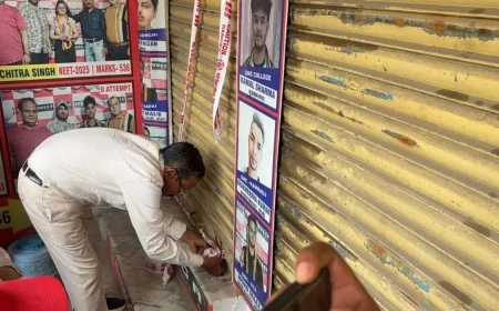 लखनऊ अग्निकांड के बाद बरेली में सख्ती, ओमेगा क्लासेस सील; एक कमरे में बैठ रहे थे 150 छात्र