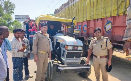 Badaun Transport Department Launches Reflector Tape Drive to Enhance Road Safety