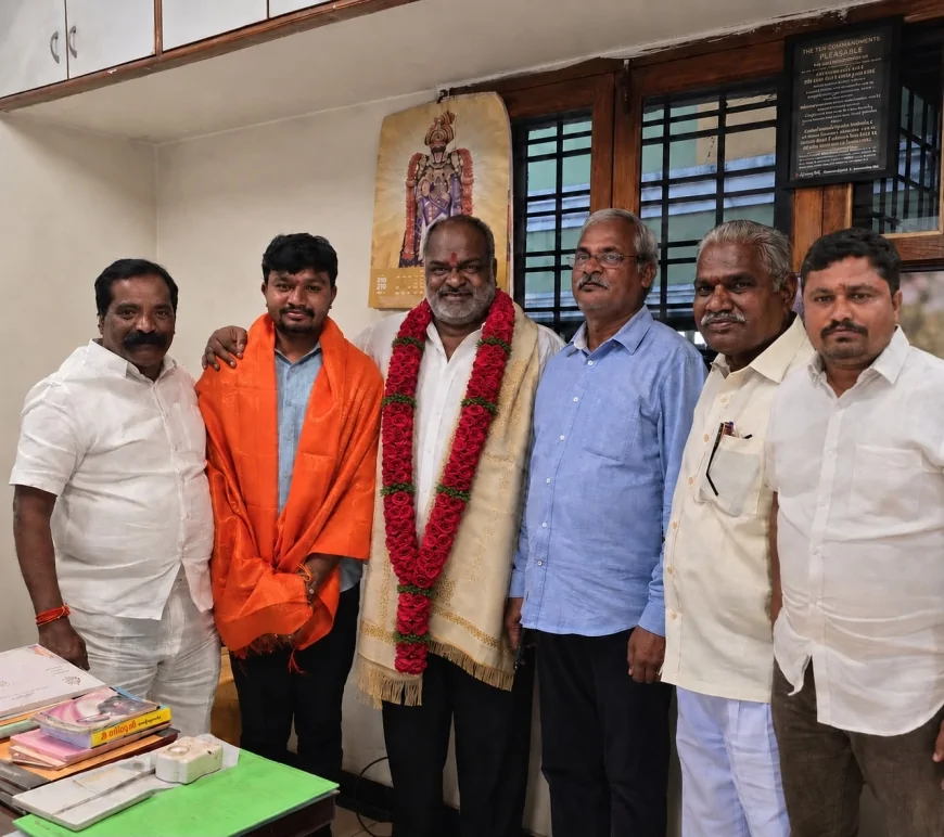 మాజీ మంత్రి సి. కృష్ణ యాదవ్‌కు ఘన జన్మదిన శుభాకాంక్షలు తెలిపిన బీసీ ఐక్యవేదిక నాయకులు