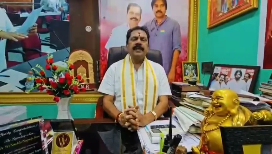 "నాపై చెప్పులతో ఆలయంలోకి వెళ్లిన ఆరోపణలు అసత్యం" – దేవస్థానం చైర్మన్ డా. కందుల నాగరాజు