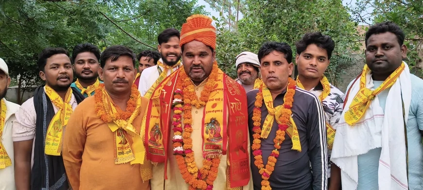 अखिल भारतीय वाल्मीकि महासभा के जिला अध्यक्ष बनने पर दिलीप डब्बू का हुआ भव्य स्वागत-सम्मान