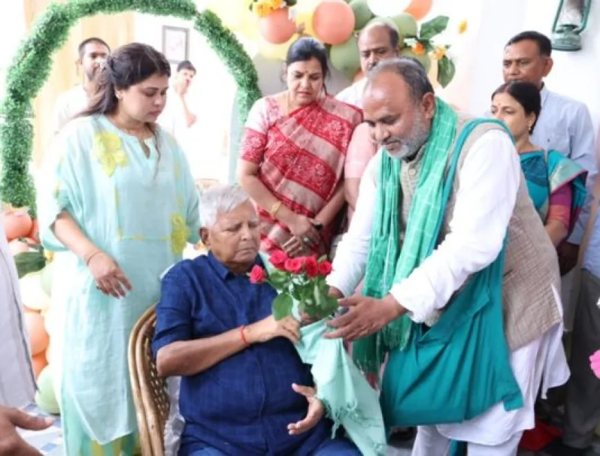 BHAI DINESH SHARED CELEBRATGION PHOTOS OF LALU