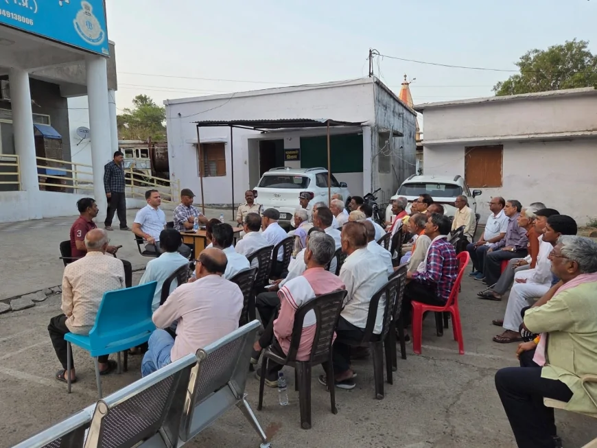 चाचौड़ा थाने में पेंशनर्स सम्मान एवं संवाद कार्यक्रम, वरिष्ठ नागरिकों की समस्याएं सुनी गईं