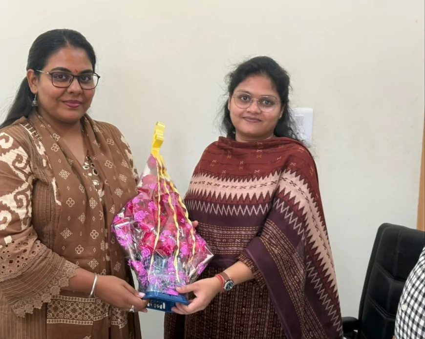 आरोन में एसडीएम पद पर नई जिम्मेदारी, डिप्‍टी कलेक्‍टर सुश्री मंजुषा खत्री को मिला प्रभार