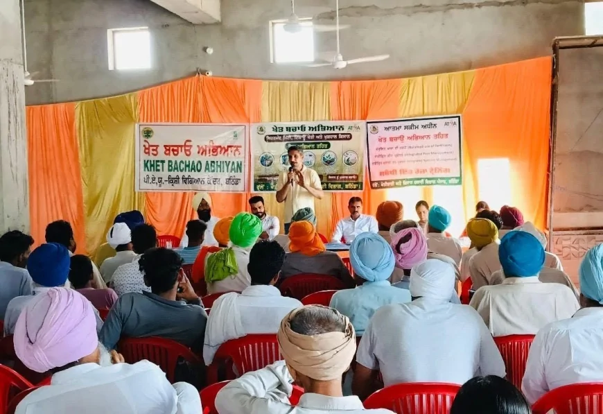 “खेत बचाओ अभियान”, पथराला में किसान जागरूकता कैंप लगाया गया