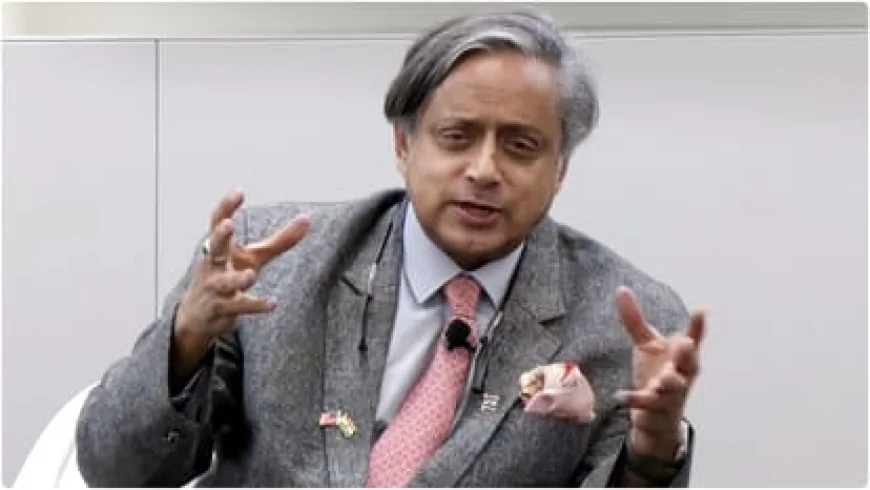 परिसीमन पर शशि थरूर का तंज: ड्राइवर के वेतन का उदाहरण देकर बताया छोटे राज्यों को कैसे होगा नुकसान