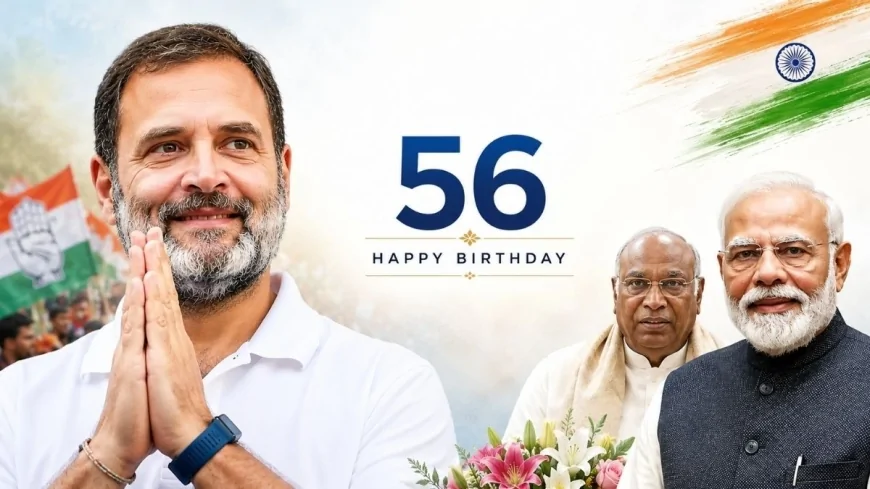 56 साल के हुए राहुल गांधी, पीएम मोदी ने दी शुभकामनाएं; कांग्रेस नेताओं ने बताया ‘उम्मीद की किरण’