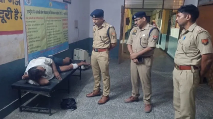 मासूम से दुष्कर्म के प्रयास का आरोपी मुठभेड़ में गिरफ्तार, पैर में लगी गोली; एक सिपाही भी घायल