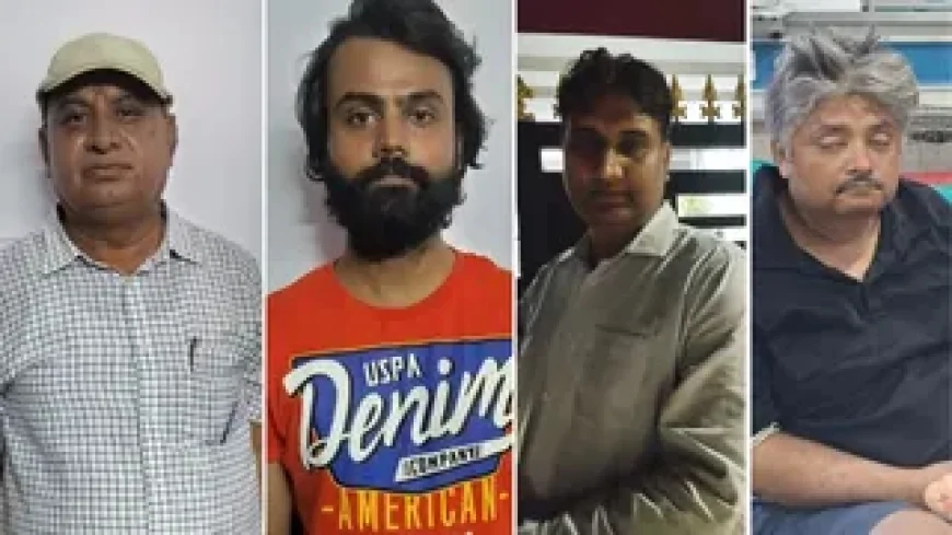 लखनऊ अग्निकांड: सीएम योगी की बैठक के बाद बड़ा एक्शन, छह पर मुकदमा दर्ज, चार गिरफ्तार; चार अधिकारी निलंबित