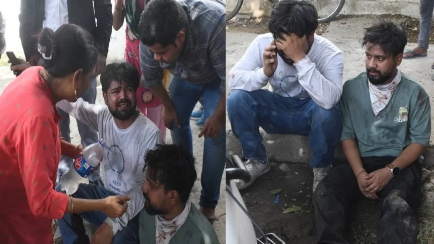 लखनऊ अग्निकांड: ‘नीचे आग, ऊपर मौत... रस्सी के सहारे बची जान’, पीड़ितों ने सुनाई दिल दहला देने वाली आपबीती