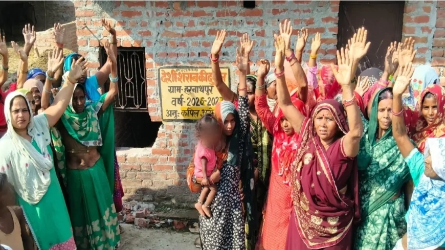 देसी शराब की दुकान में महिलाओं का हंगामा, तोड़फोड़ और शराब नष्ट करने के आरोप में 40 के खिलाफ मुकदमा दर्ज