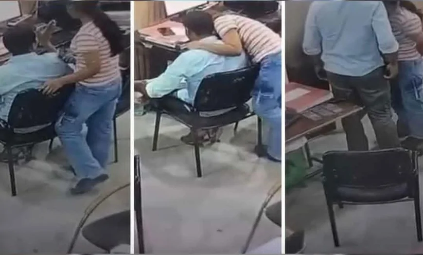 महिला सिपाही के साथ निजी पलों का CCTV वायरल, सिपाही निलंबित; महिला कॉन्स्टेबल की जांच शुरू