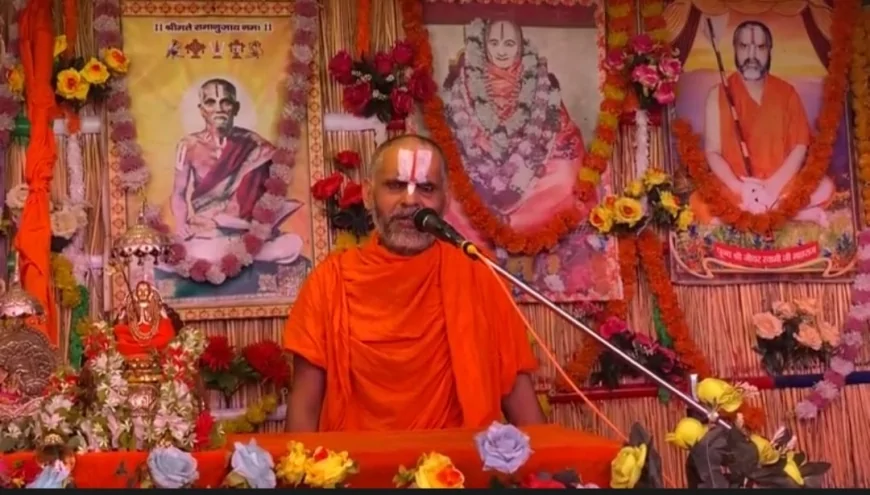 INSTILLING VALUES WITH EDUCATION IS ESSENTIAL FOR CHILDREN: JIYAR SWAMI