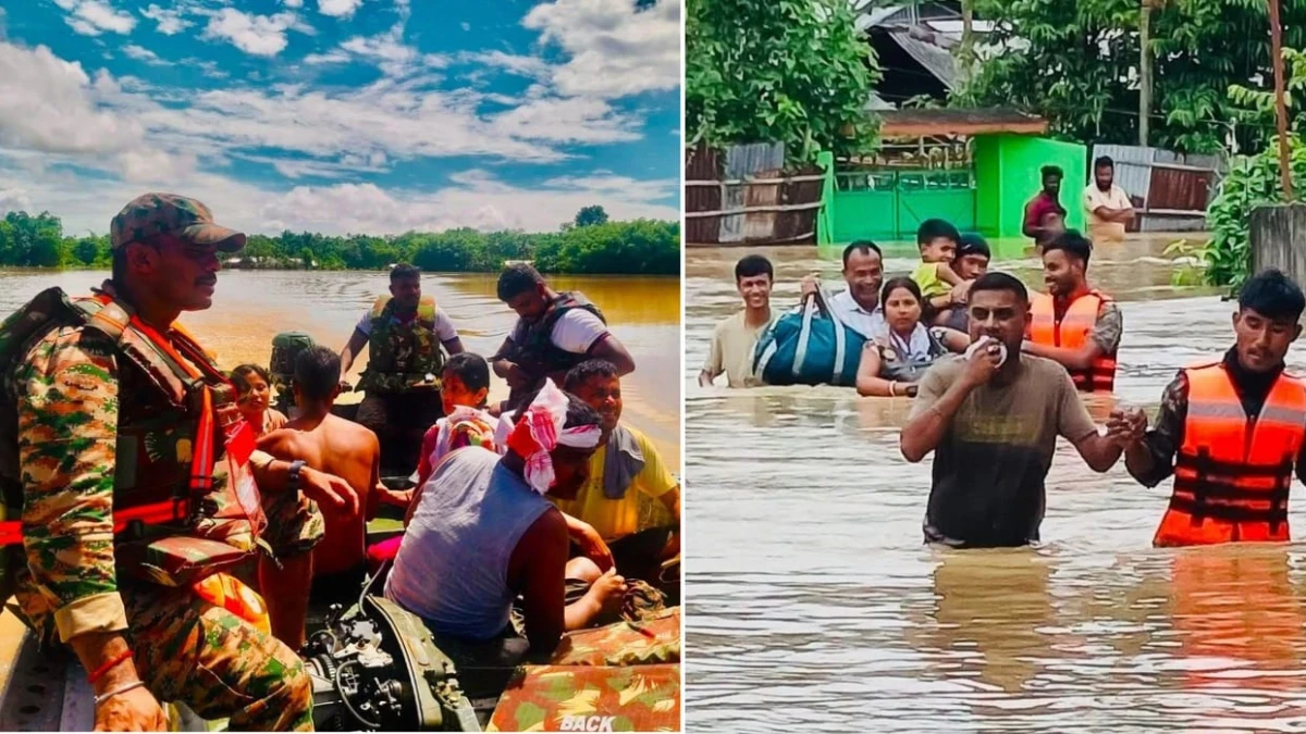 असम बाढ़: मृतकों की संख्या 75 पहुंची, अमित शाह ने हिमंत से की बात; कांग्रेस ने विशेष राहत पैकेज की मांग उठाई