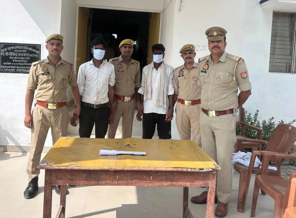 48 घंटे में सुरसा हत्याकांड का खुलासा, दो आरोपी गिरफ्तार, आला कत्ल बरामद