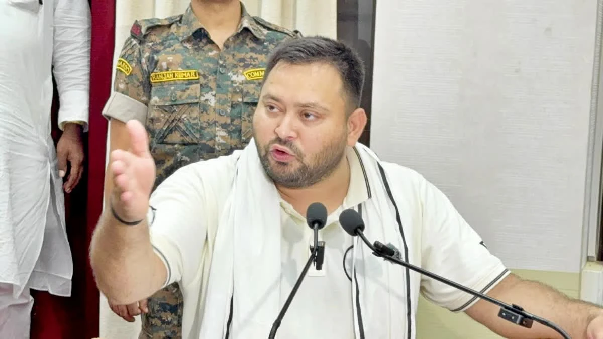 TEJASHWI CALLS CM A STREET-LEVEL CRIMINAL