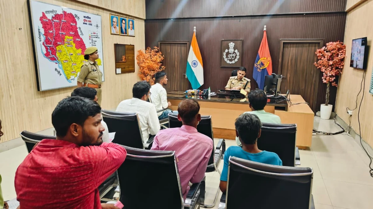 पुलिस अधीक्षक अशोक कुमार मीणा ने सुनीं फरियादियों की समस्याएं, त्वरित व गुणवत्तापूर्ण निस्तारण के दिए निर्देश