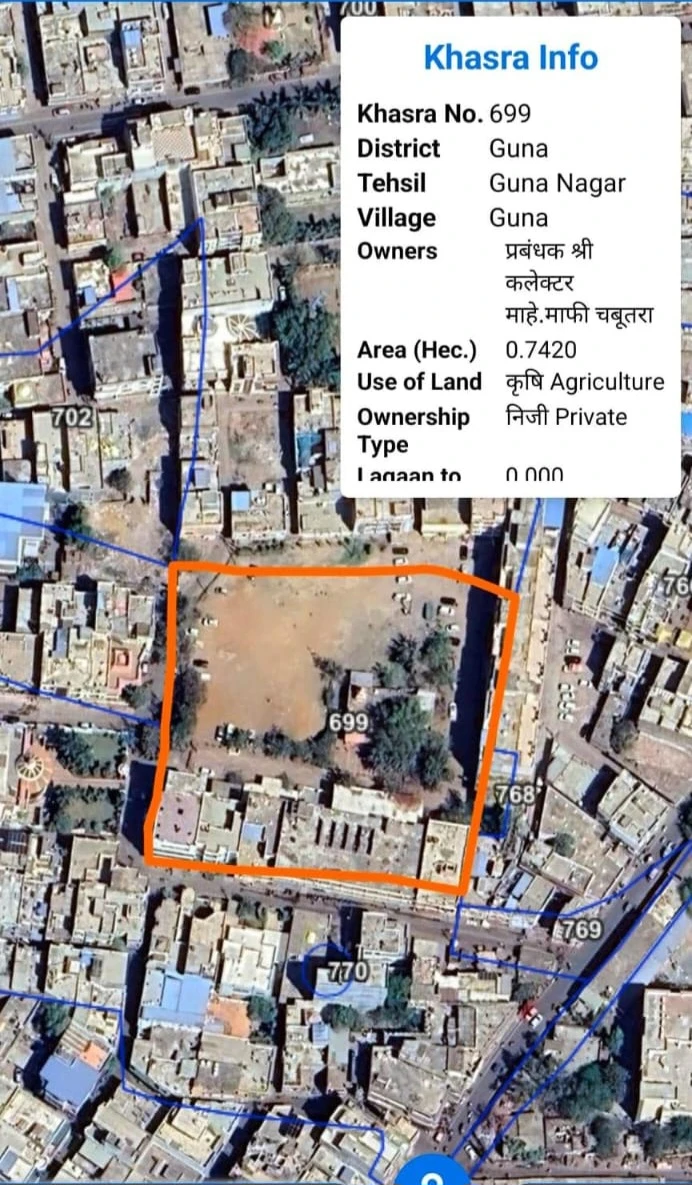 कलेक्टर के अधीन मंदिर माफी की जमीन पर अतिक्रमण के प्रयास!