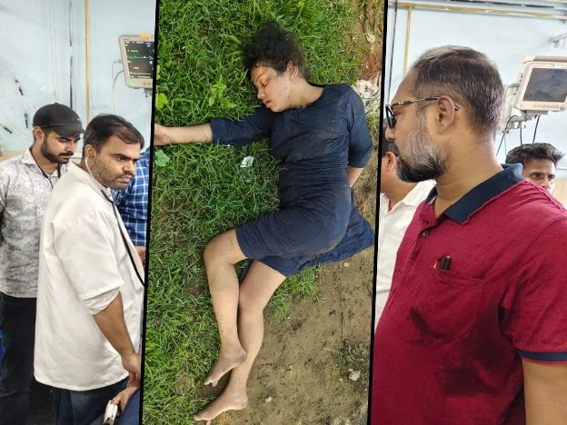 WOMAN FOUND UNCONSCIOUS