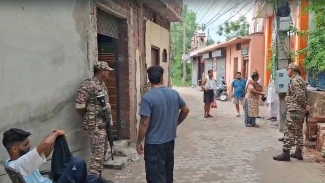 होशियारपुर में ईडी की रेड, मोहल्ला सुखियाबाद के एक घर में की तलाशी