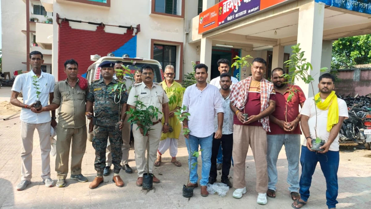 TREE PLANTATION ON KARGIL VIJAY DIWAS