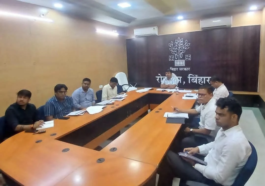 CHIEF SECRETARY HELD MEETING VIA VIDEO CONFERENCING