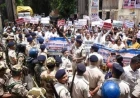 नीट पेपर लीक के विरोध में बिहार बंद के दौरान कई जिलों में हिंसा, पटना में लाठीचार्ज; आरा स्टेशन पर हंगामा