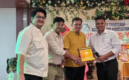 चार्टर्ड अकाउंटेंट्स एसोसिएशन ने धूमधाम से मनाया सीए दिवस