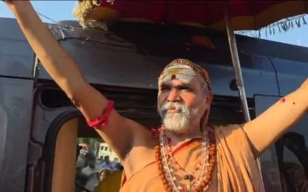 शाहाबाद: चोर कभी चोर को नहीं पकड़ता, सिपाही पकड़ता है- शंकराचार्य