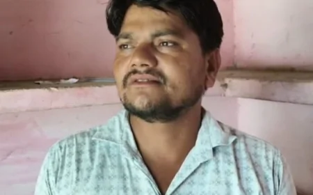 जमीन विवाद में पत्नी संग थाने पहुंचे पत्रकार की दरोगा ने की पिटाई, वीडियो वायरल