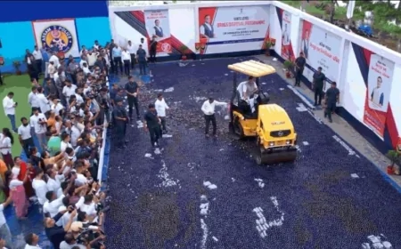 असम में 472 करोड़ की ड्रग्स नष्ट करने का अभियान शुरू, सीएम सरमा ने रोड रोलर चलाकर दिया सख्त संदेश
