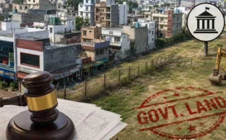 ग्वालियर में 200 करोड़ की सरकारी जमीन पर अवैध कब्जा, 140 से ज्यादा मकान-दुकान खड़ी