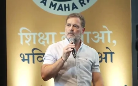 राहुल गांधी बोले- 'अब शिक्षा में क्रांति का समय', सरकार और शिक्षा मंत्री पर लगाए गंभीर आरोप