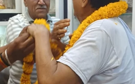 सराफा एसोसिएशन के नवनियुक्त अध्यक्ष रतन सोनी का भव्य स्वागत