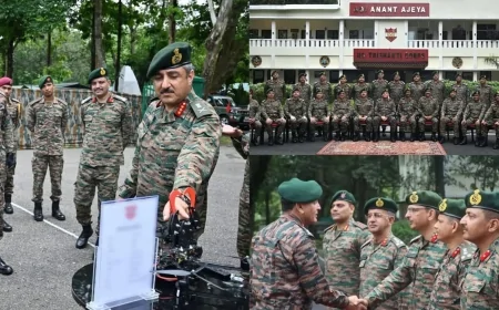 थल सेना प्रमुख जनरल धीरज सेठ का पूर्वोत्तर दौरा, सुरक्षा तैयारियों की समीक्षा; 'विजय' विजन पर दिया जोर