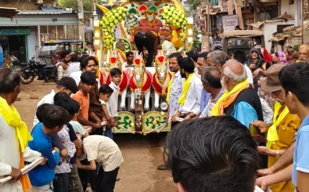 'जय जगन्नाथ' के जयकारों से गूंजा गुना, पांचवीं भव्य रथयात्रा में उमड़ा आस्था का सैलाब
