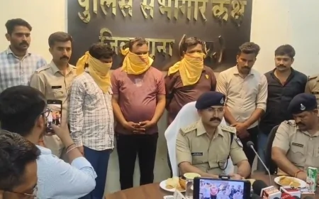 गुना पुलिस की बड़ी कामयाबी: 8 चैन स्नैचिंग केस सुलझे, 3 अंतरराज्यीय गिरोहों के 13 आरोपी गिरफ्तार