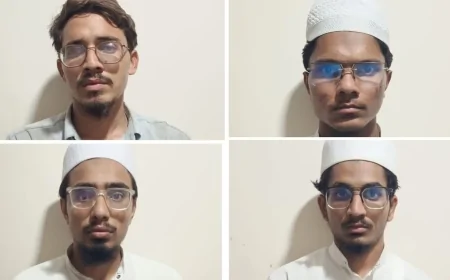 गुजरात एटीएस का बड़ा एक्शन, जैश-ए-मोहम्मद से कथित संबंध रखने वाले पांच आरोपी गिरफ्तार