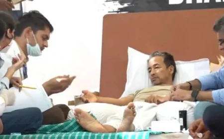 20वें दिन भी जारी सोनम वांगचुक की भूख हड़ताल, बोले- "20 जुलाई तक जिंदा रहूंगा, नहीं तो भूत बनकर वापस आऊंगा"