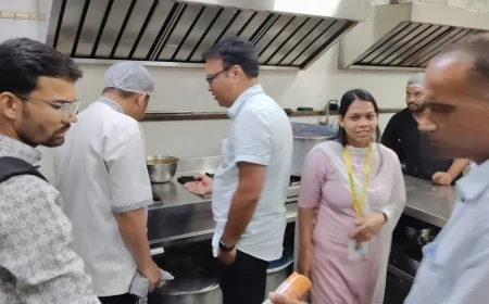 खाद्य सुरक्षा विभाग द्वारा होटल-रेस्टोरेंटों की जांच का सघन अभियान