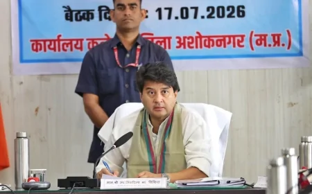 अशोकनगर को विकास की नई रफ्तार, ₹5,200 करोड़ की परियोजनाओं की हुई समीक्षा