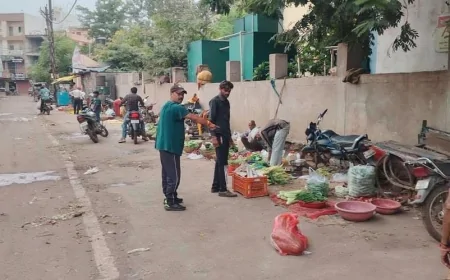 गुना में अतिक्रमण हटाने की कार्रवाई के बाद बदली तस्वीर, व्यवस्था बनाए रखने पर जोर