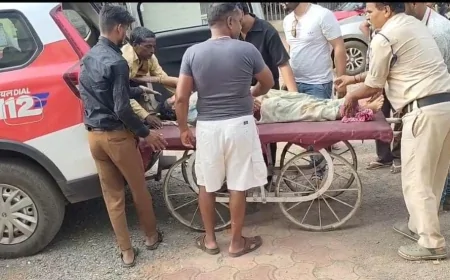 गुना में बस की टक्कर से घायल महिला को डायल-112 ने समय पर पहुंचाया अस्पताल